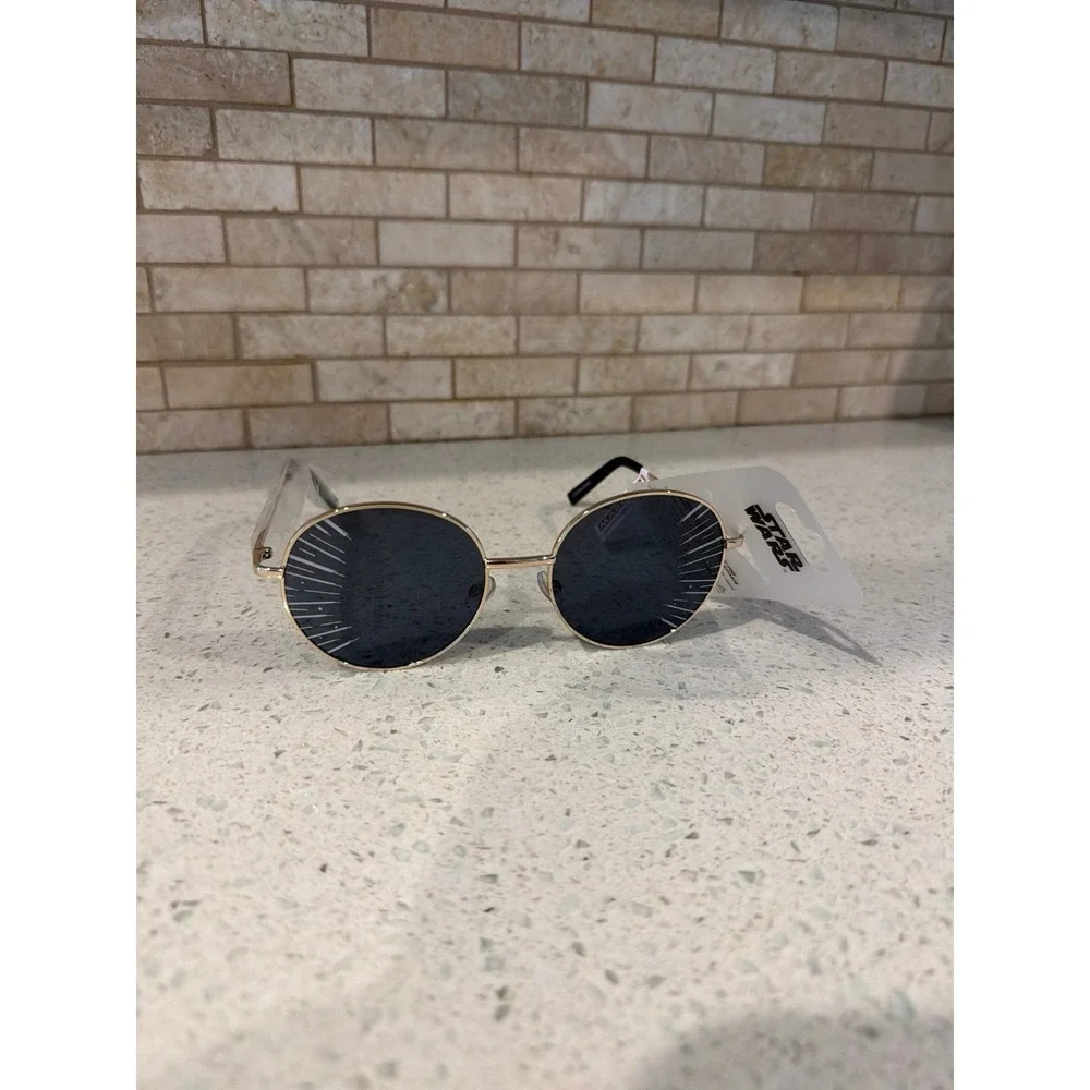 Disney Sunglasses - Star Wars Gold Round nwt